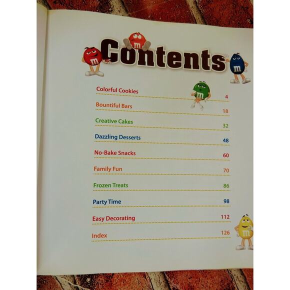 M&M's Fun Stuff Cookbook - Paperback 2013‎ - Colorful and Fun Dessert Recipes - Picture 6 of 13